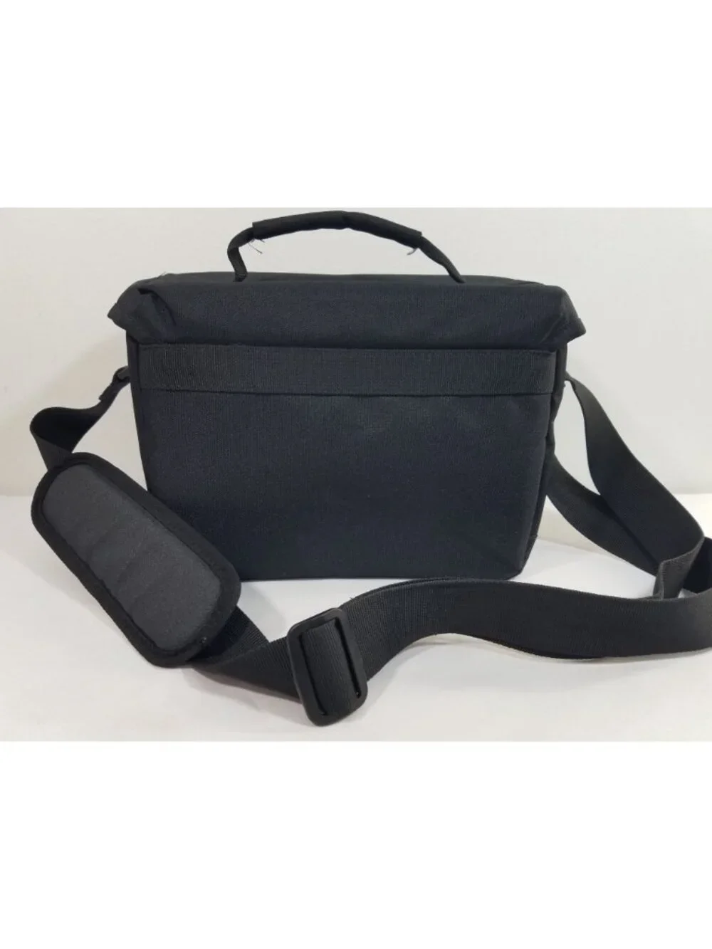 Canon Black Camera Bag With Adjustable Strap & Padded Interior For Cameras